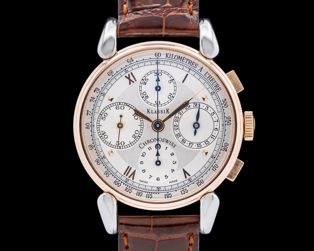 Chronoswiss Klassik Chronograph SS / 18K RG