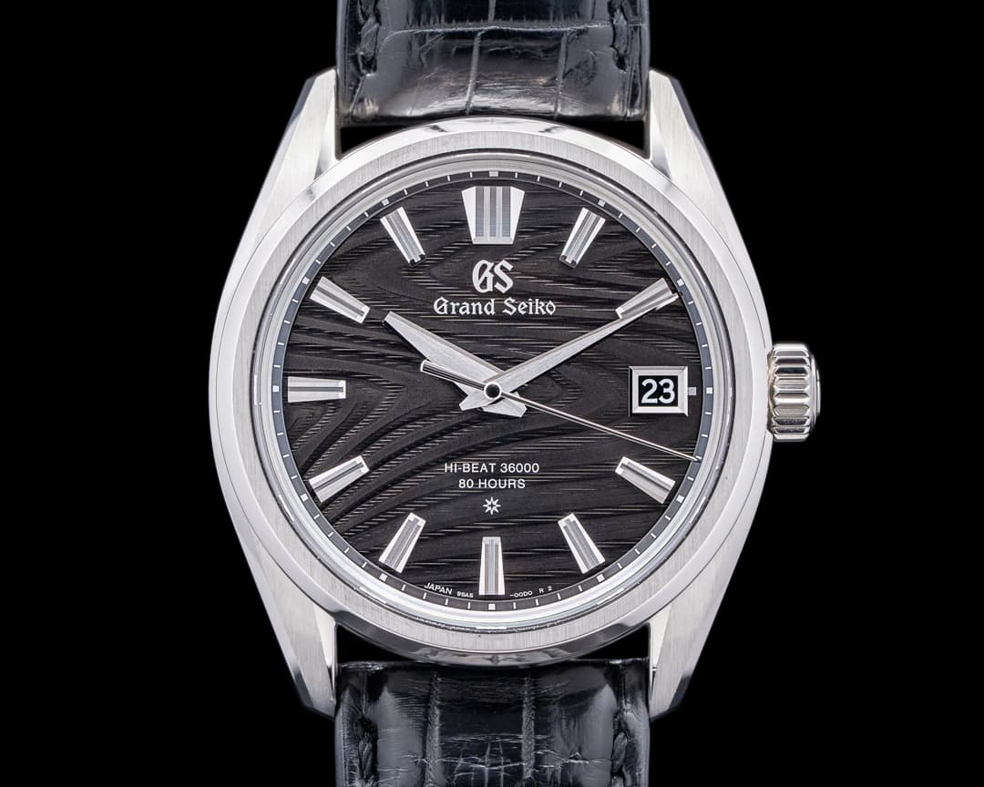 Grand Seiko Evolution 9 Hi-Beat Platinum Black Dial