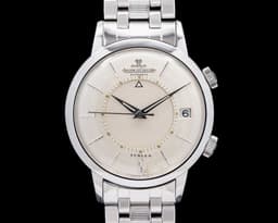 Master Memovox SS "Turler" Stamped Silver Dial