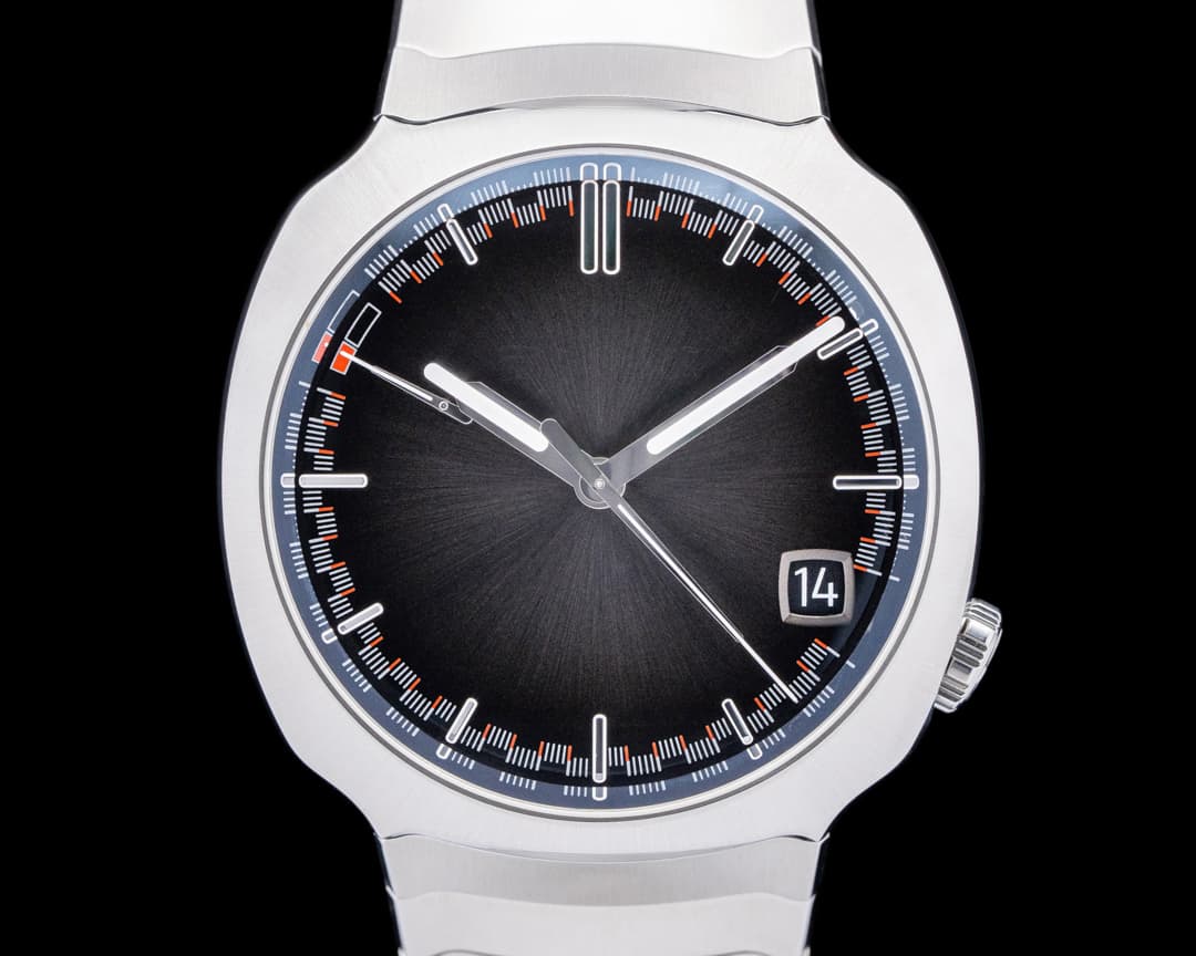 H. Moser and Cie. Moser Streamliner Perpetual Calendar Gray Dial