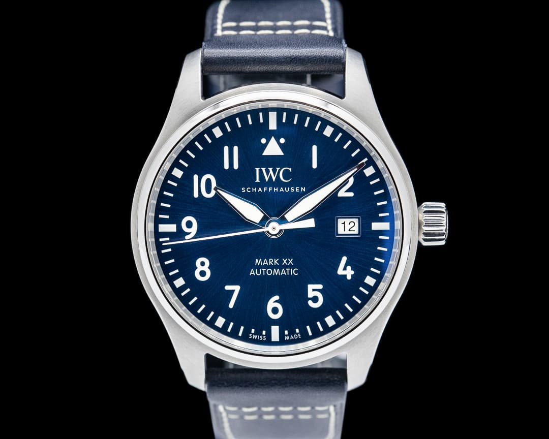 IWC Mark XX Blue Dial SS 2024