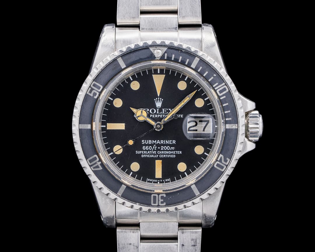 Rolex Submariner 1680 Matte Dial SS C. 1978
