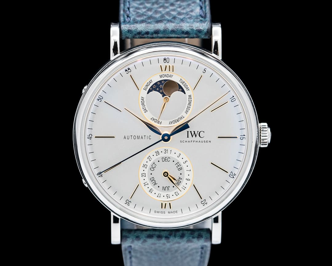 IWC Portofino Complete Calendar SS Silver Dial