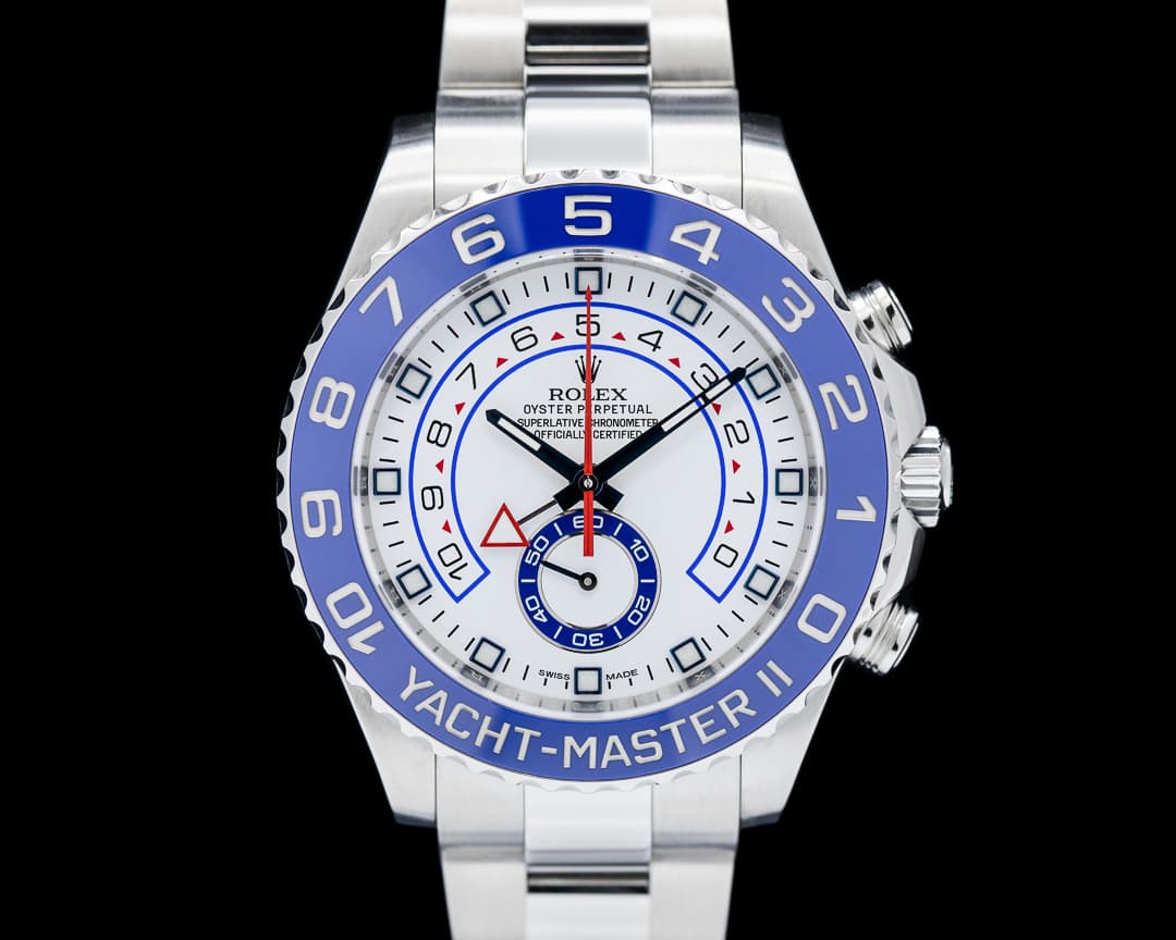 Rolex Yacht Master II 116680 SS White Dial