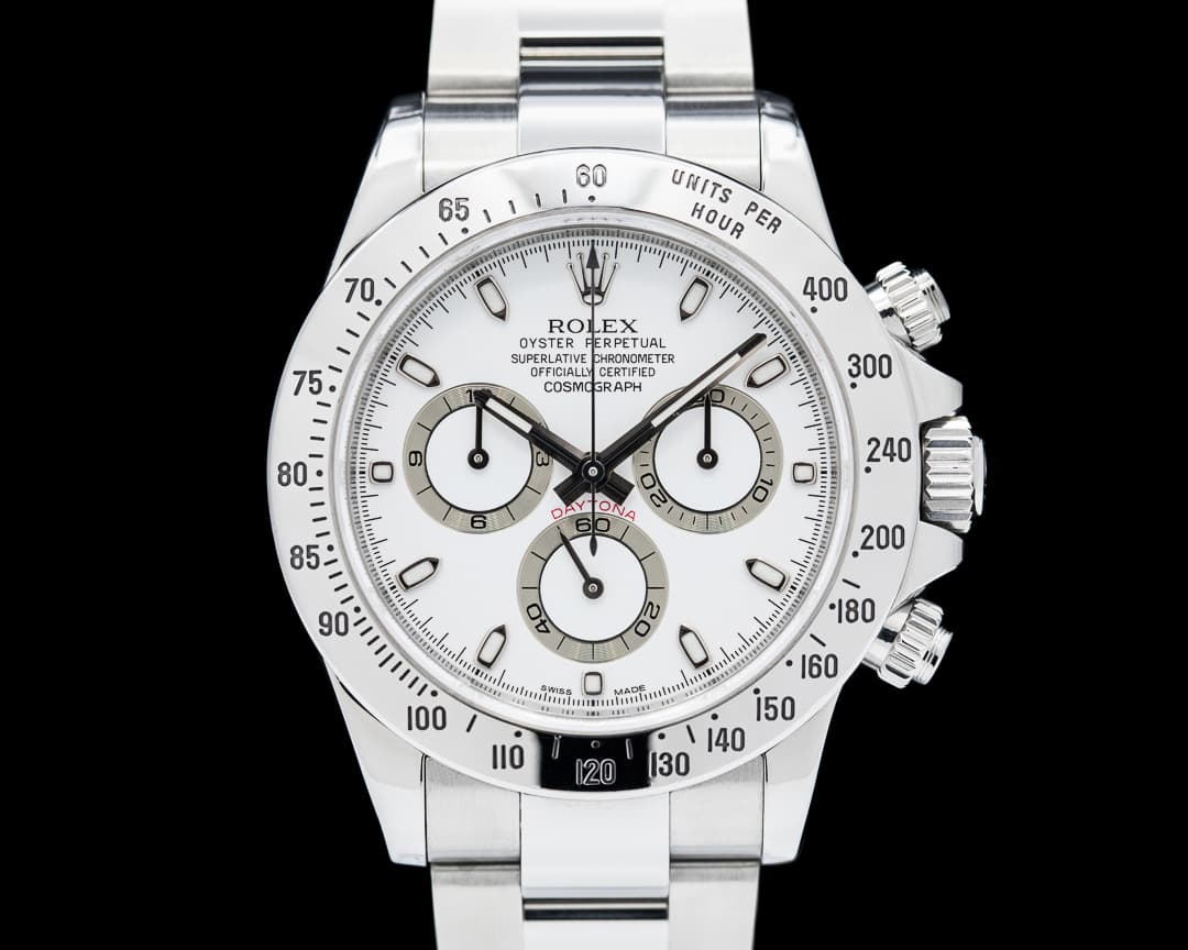 Rolex Daytona 116520 SS White Dial