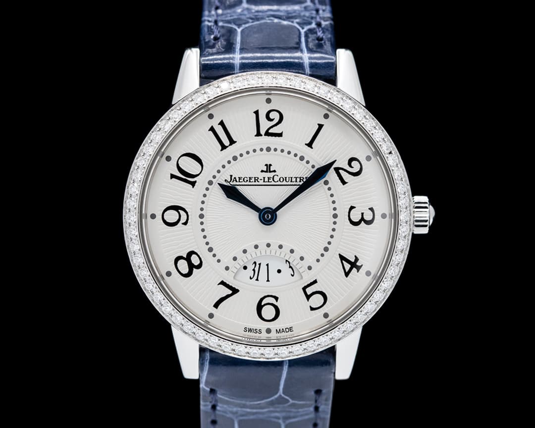 Jaeger LeCoultre Rendez-Vous Date SS Diamond Bezel Silver Dial