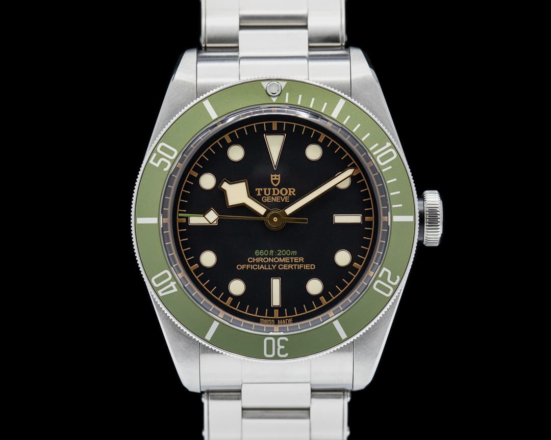 Tudor Heritage Black Bay Harrods Green SS