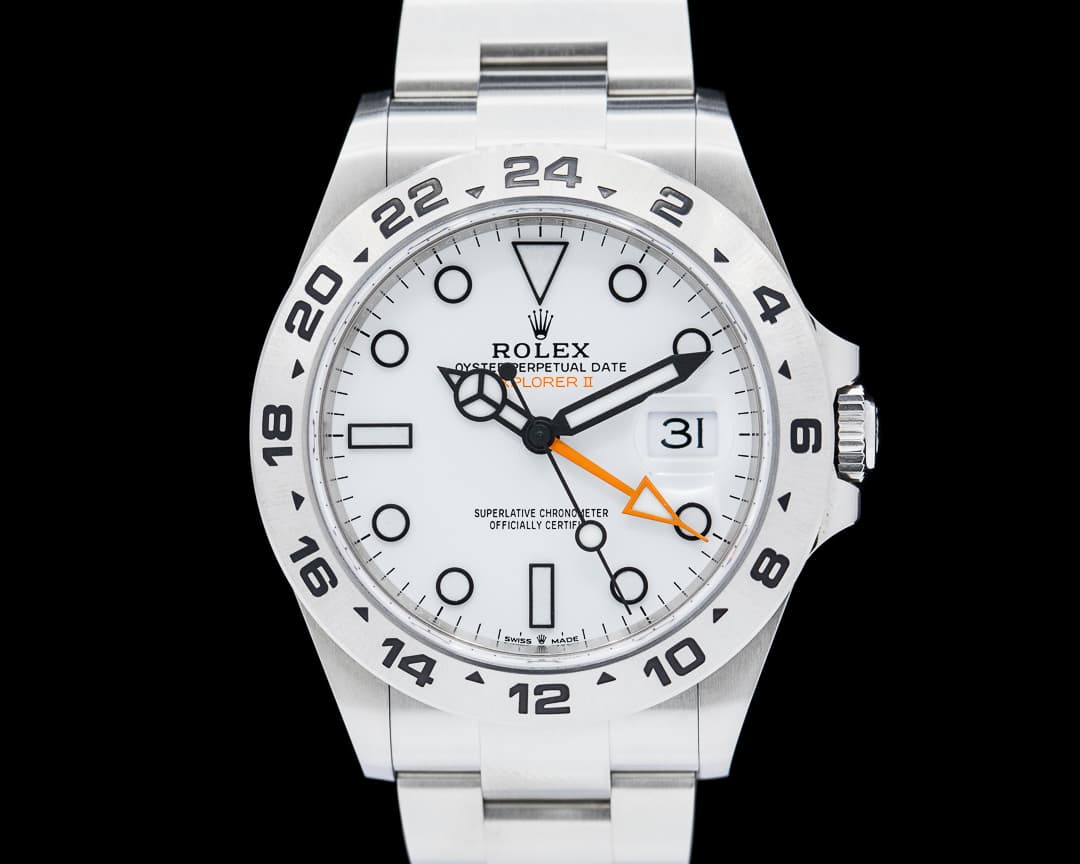 Rolex Explorer II 226570 SS White Dial