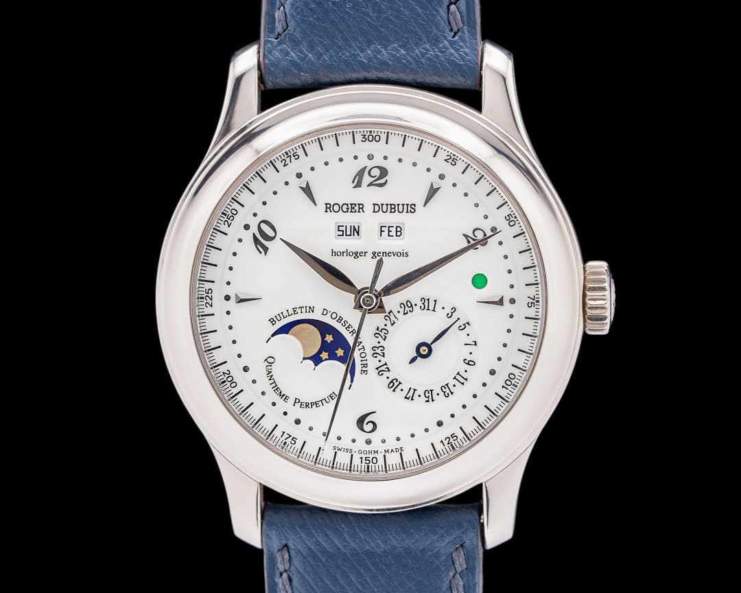 Roger Dubuis Hommage H37 Perpetual Calendar 18K White Gold