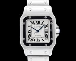 Santos Galbee XL SS Automatic Silver Dial