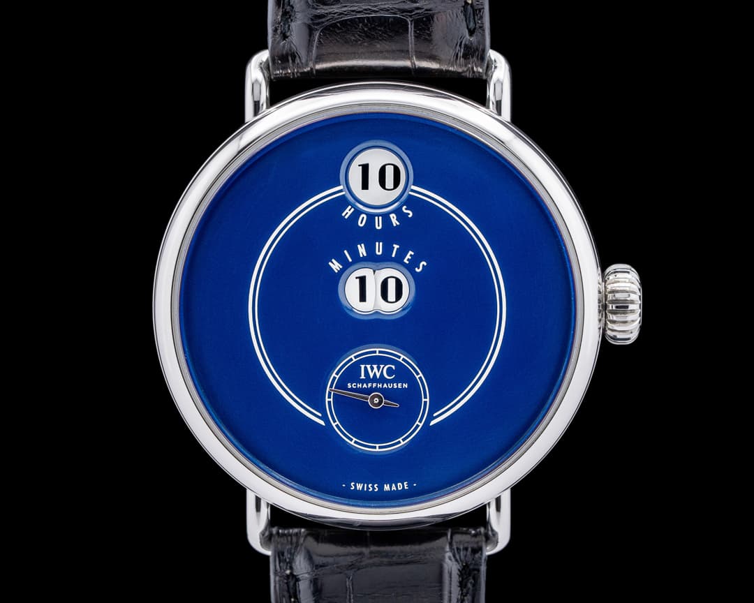 IWC Tribute to Pallweber Edition "150 Years" Blue Dial LIMITED