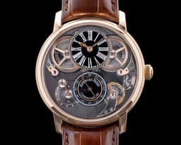 Jules Audemars 26153 Chronometer 18K Rose Gold Skeleton Dial
