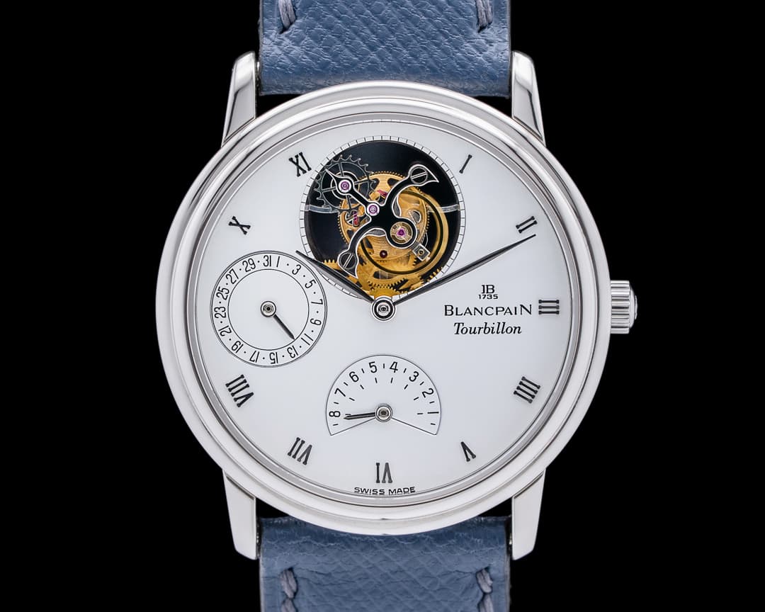 Blancpain Tourbillon Steel Manual Wind 8 Days