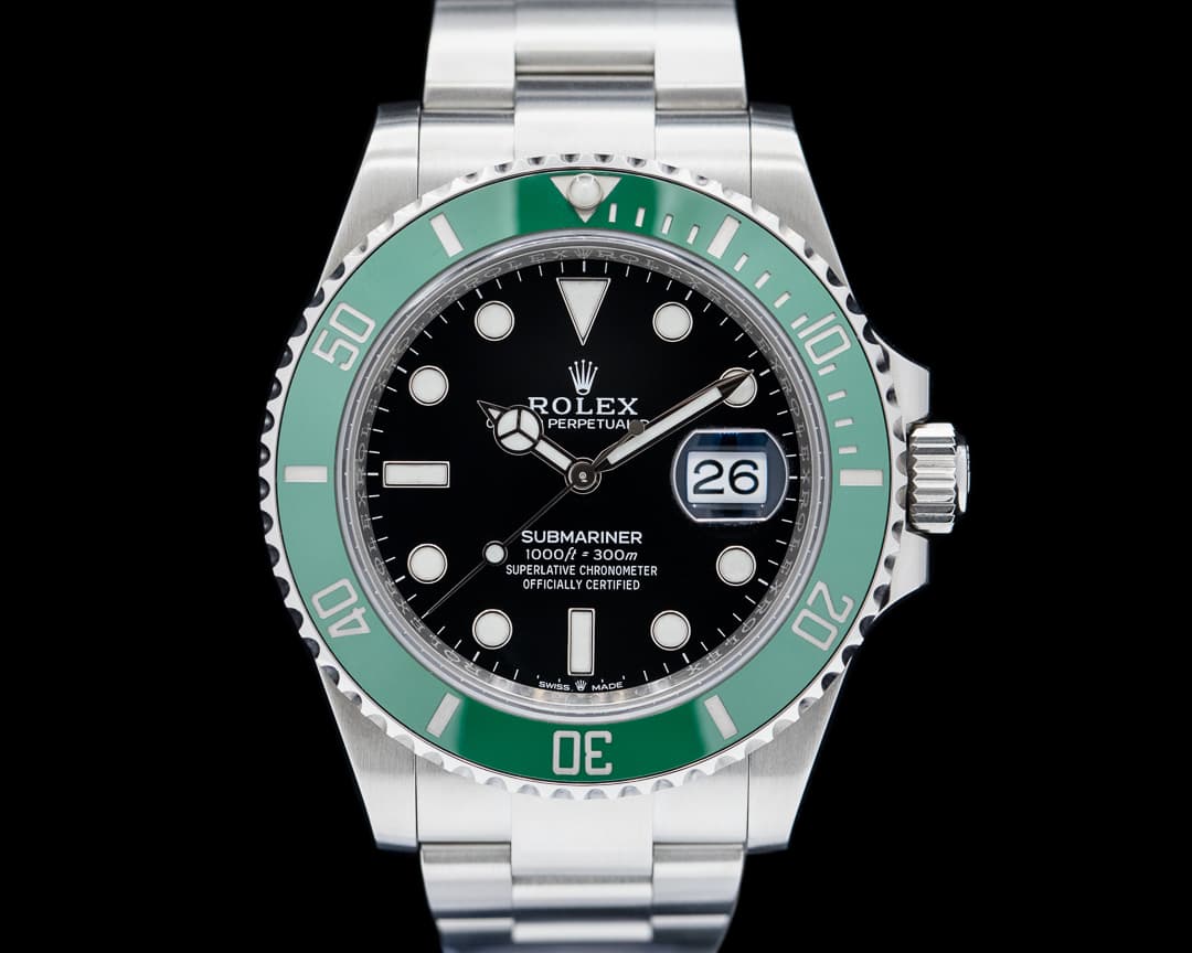 Rolex Submariner Date 126610LV Kermit GREEN Ceramic Bezel 41MM