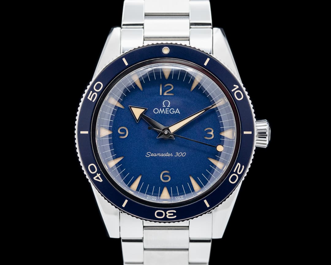 Omega SeaMaster 300M Blue Dial Blue Bezel Co-Axial 41MM