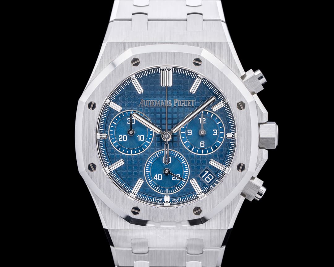 Audemars Piguet Royal Oak Chronograph 41 SS Blue Dial