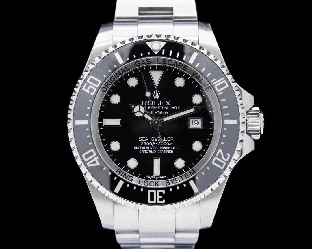 Rolex Sea Dweller Deep Sea 116660 SS Black Dial