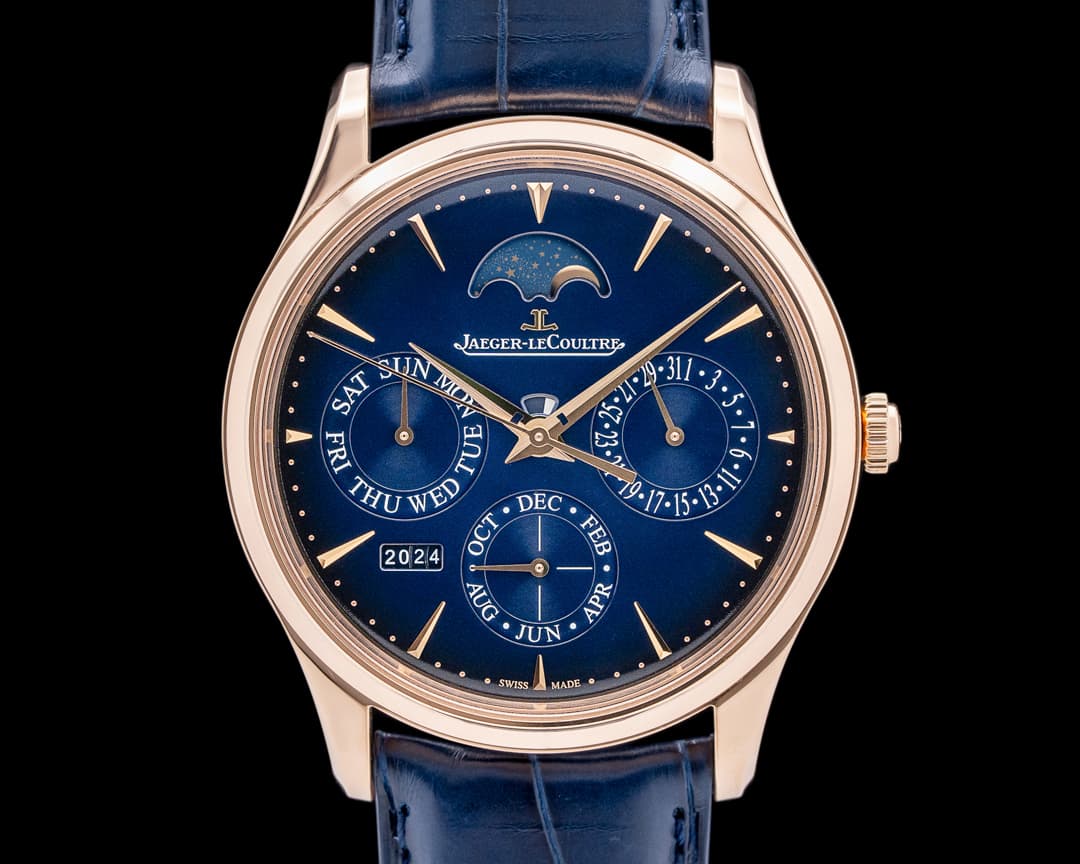 Jaeger LeCoultre Master Ultra Thin Perpetual Calendar 18K Rose Gold UNWORN