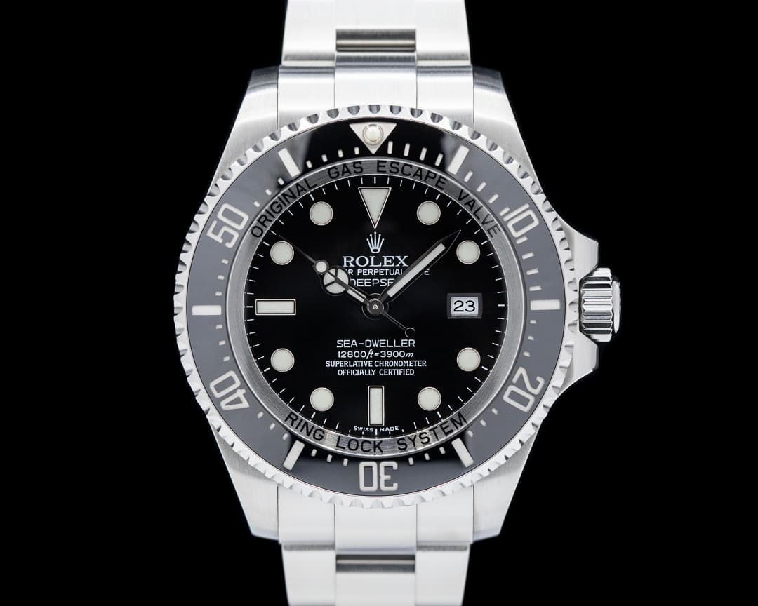 Rolex Sea Dweller Deep Sea 116660 SS Black Dial