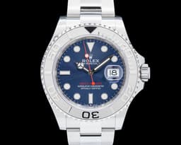 Yacht Master 126622 SS Platinum Bezel Blue Dial