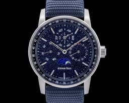 Code 11:59 Perpetual Calendar 18K White Gold Blue Dial