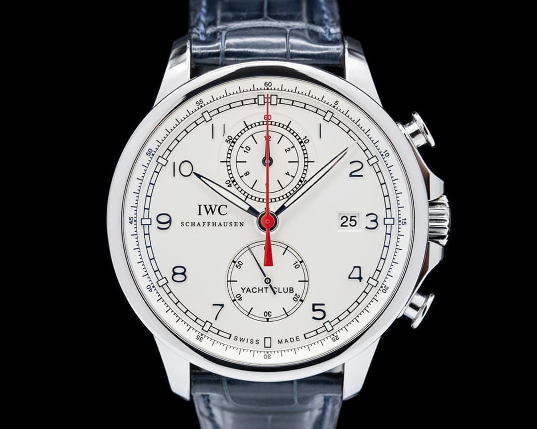 IWC Portuguese Yacht Club Chronograph SS Silver Dial