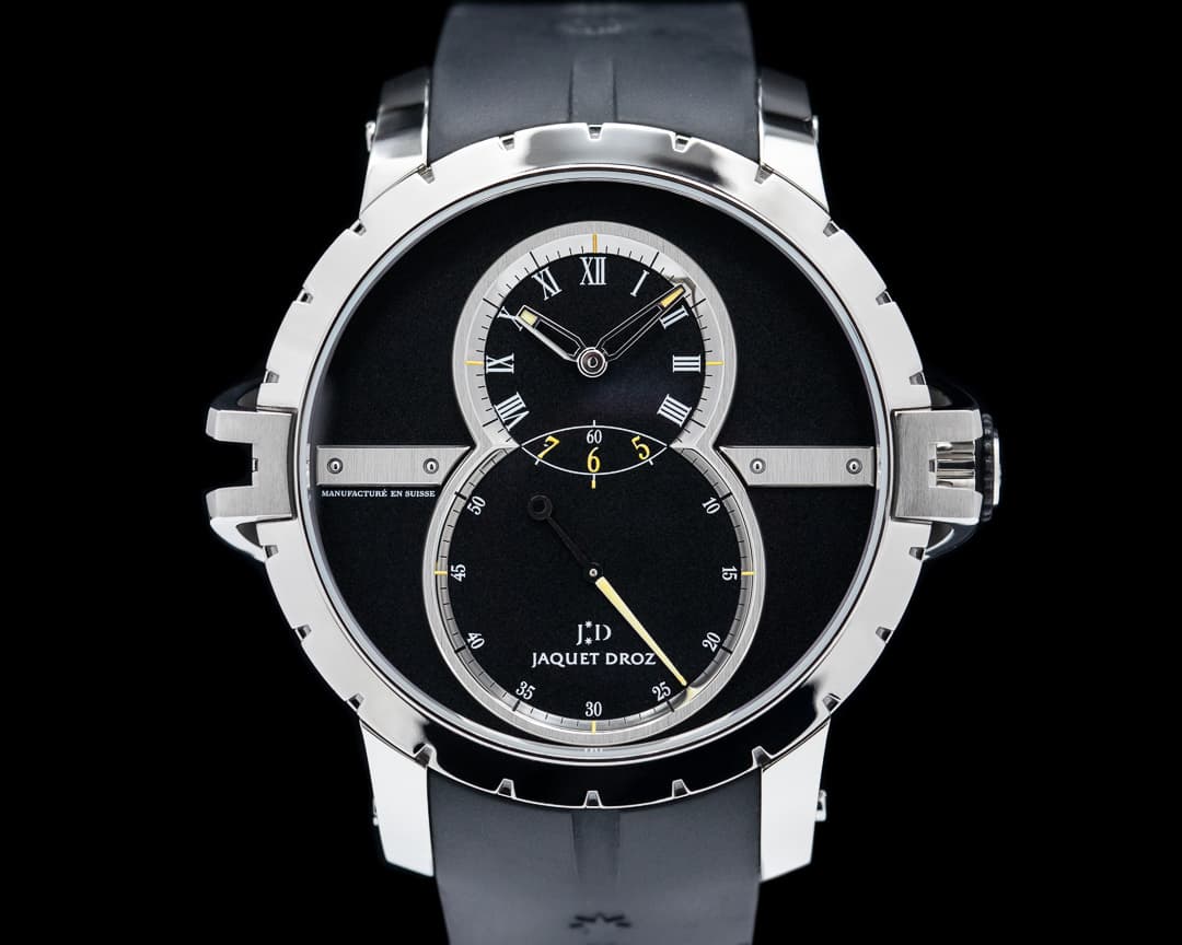 Jaquet Droz Grande Seconde SUW SS Black Dial