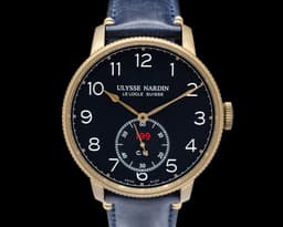 Marine Chronometer Torpilleur 44 Bronze Black Dial