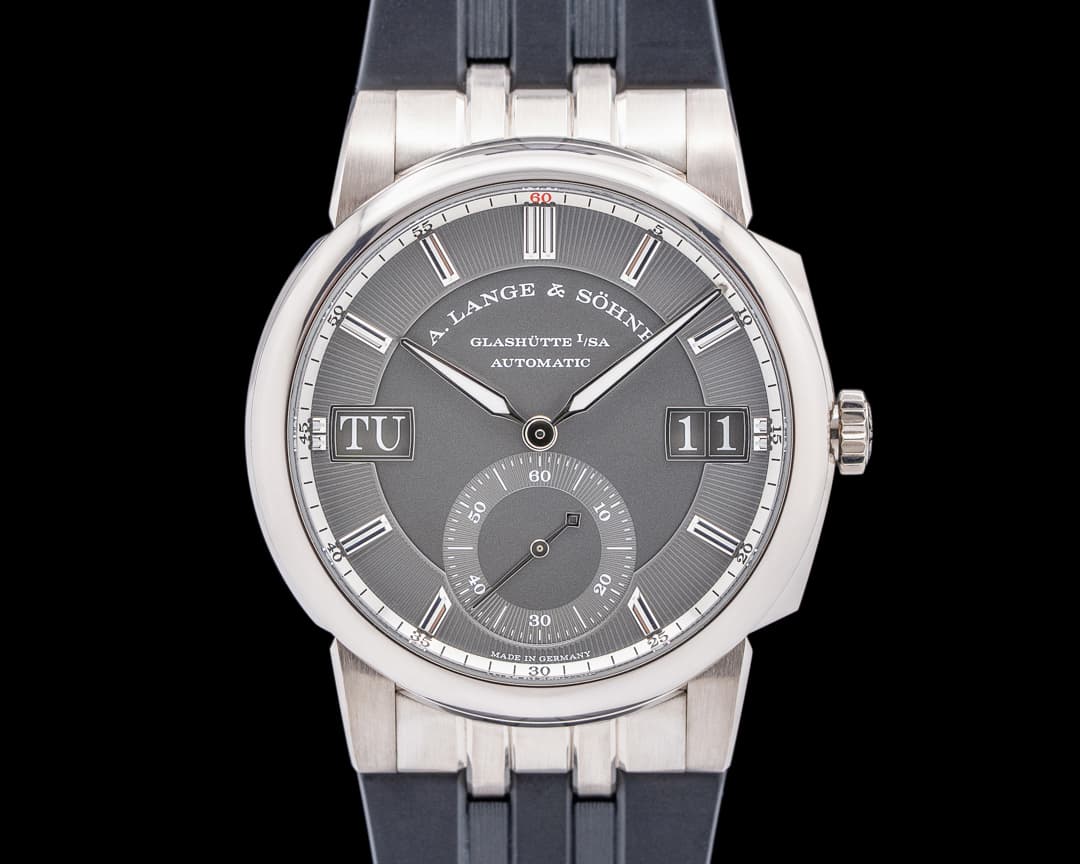 A. Lange and Sohne Odysseus 363.068 18K White Gold Gray Dial