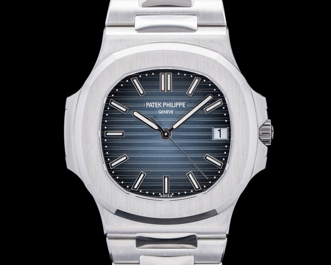 Patek Philippe Jumbo Nautilus 5711/1A SS Blue Dial