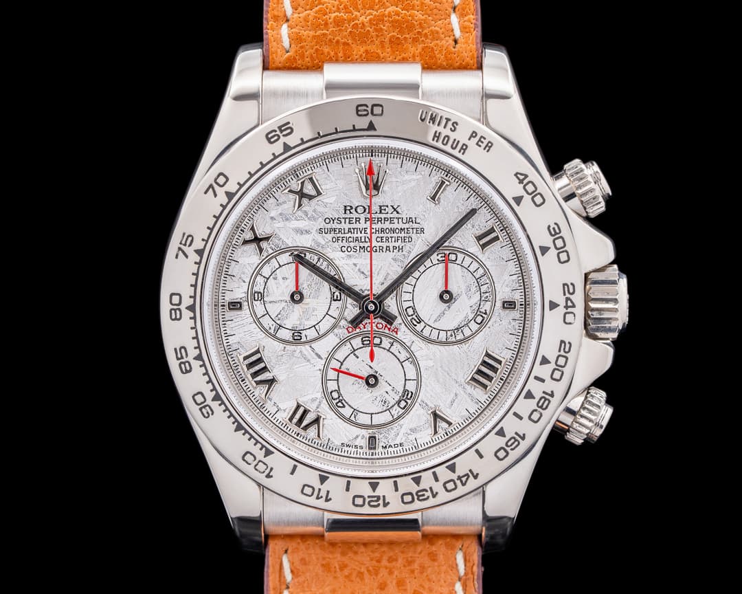 Rolex Daytona 116519 18K White Gold Meteorite Dial