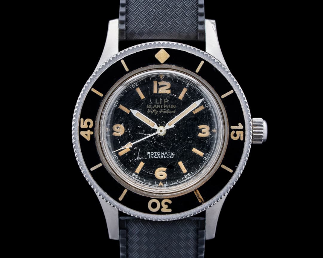 Image of Blancpain Vintage LIP Fifty Fathoms Rotomatic Incabloc EARLY
