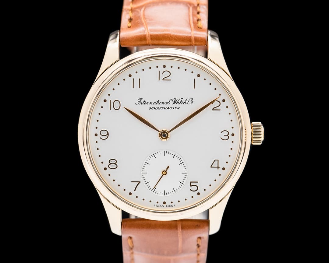 IWC Portugieser 35MM 18K Rose Gold Silver Dial
