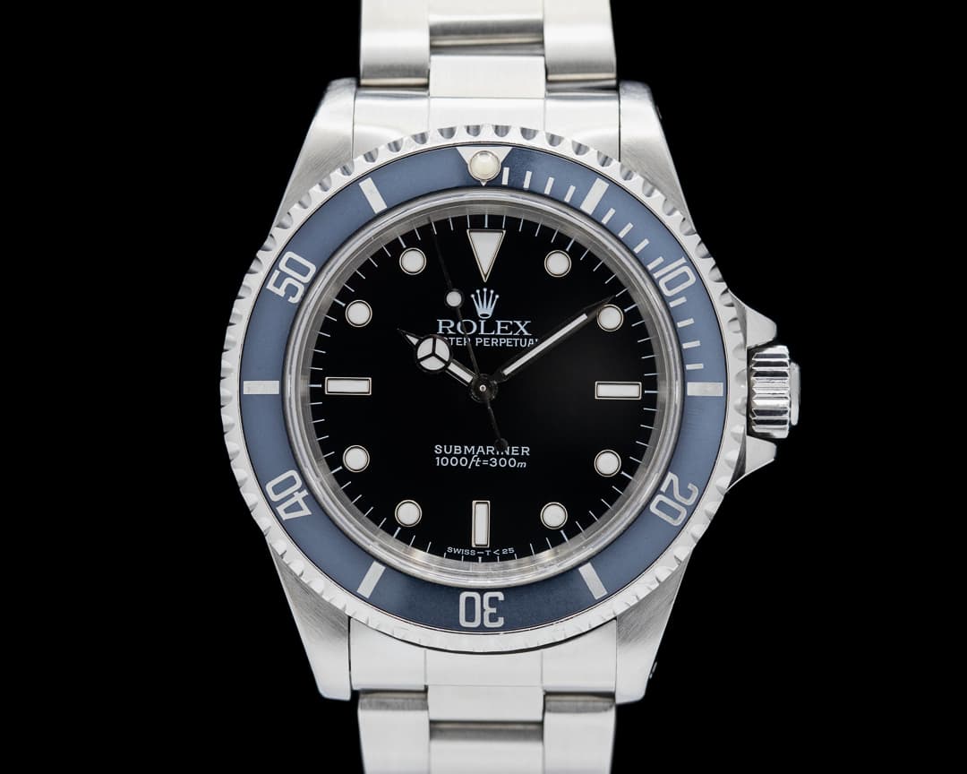 Rolex Submariner No Date 14060 SS Black Dial
