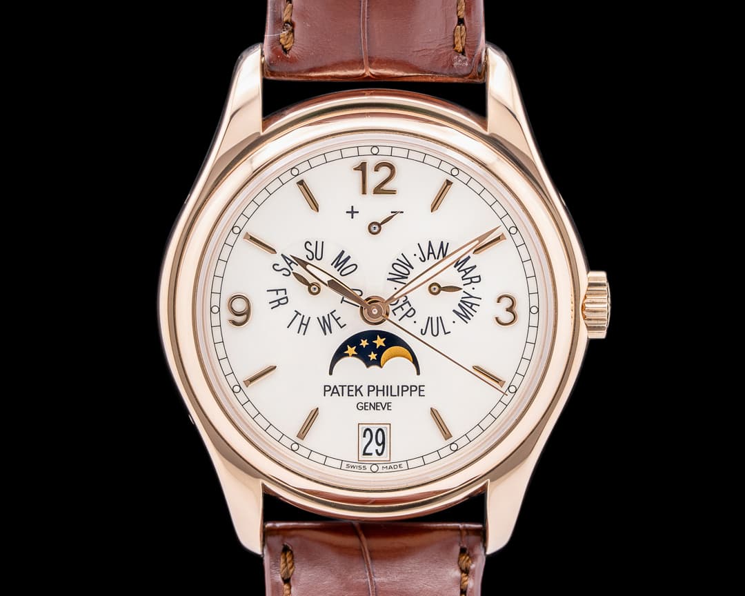 Patek Philippe Annual Calendar 5146R 18K Rose Gold Cream Dial