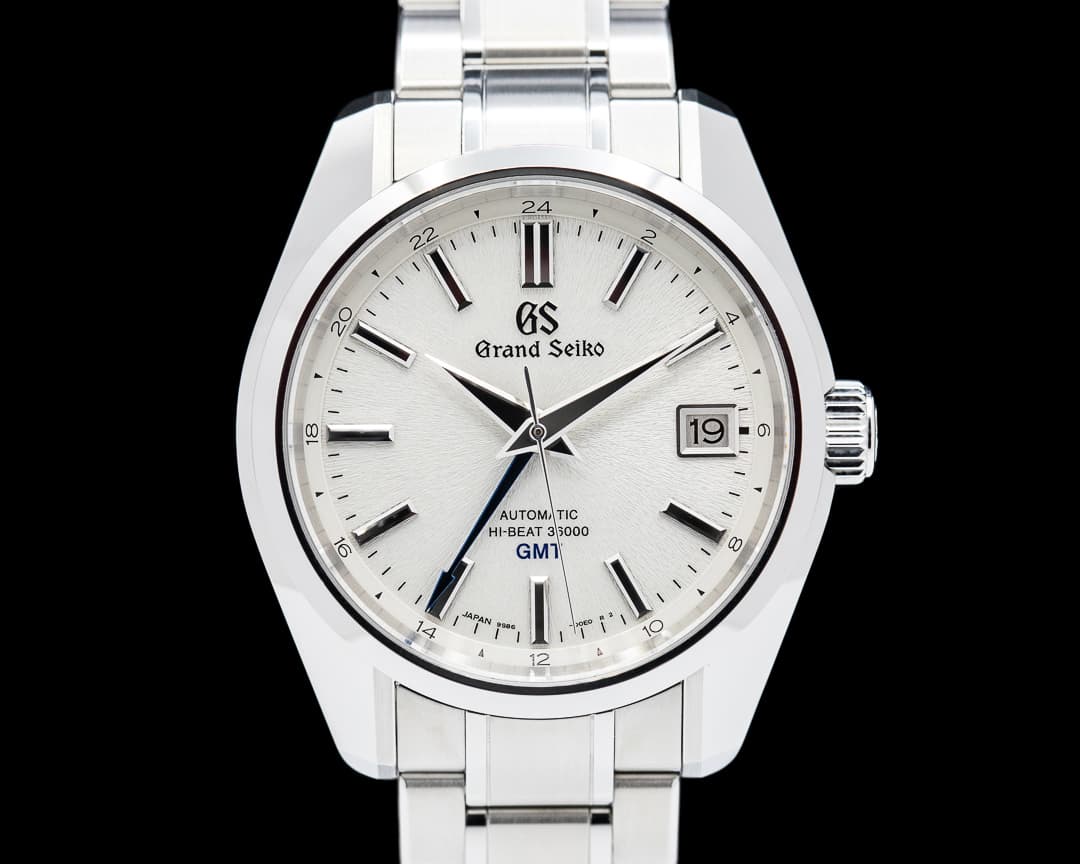 Grand Seiko Heritage Hi-Beat GMT SS "Mt. Iwate" Silver Dial 2024