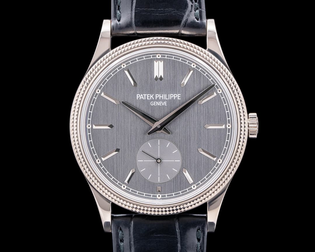 Patek Philippe Calatrava 6119G Manual 18K White Gold Gray Dial