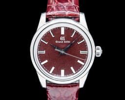 Elegance Collection SS Burgundy Dial