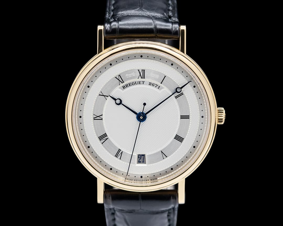 Breguet Classique Automatic 5930 18K Yellow Gold Silver Dial