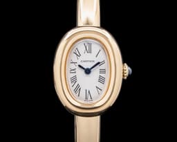 Baignoire (Size 17) 18K Yellow Gold Silver Dial 2024