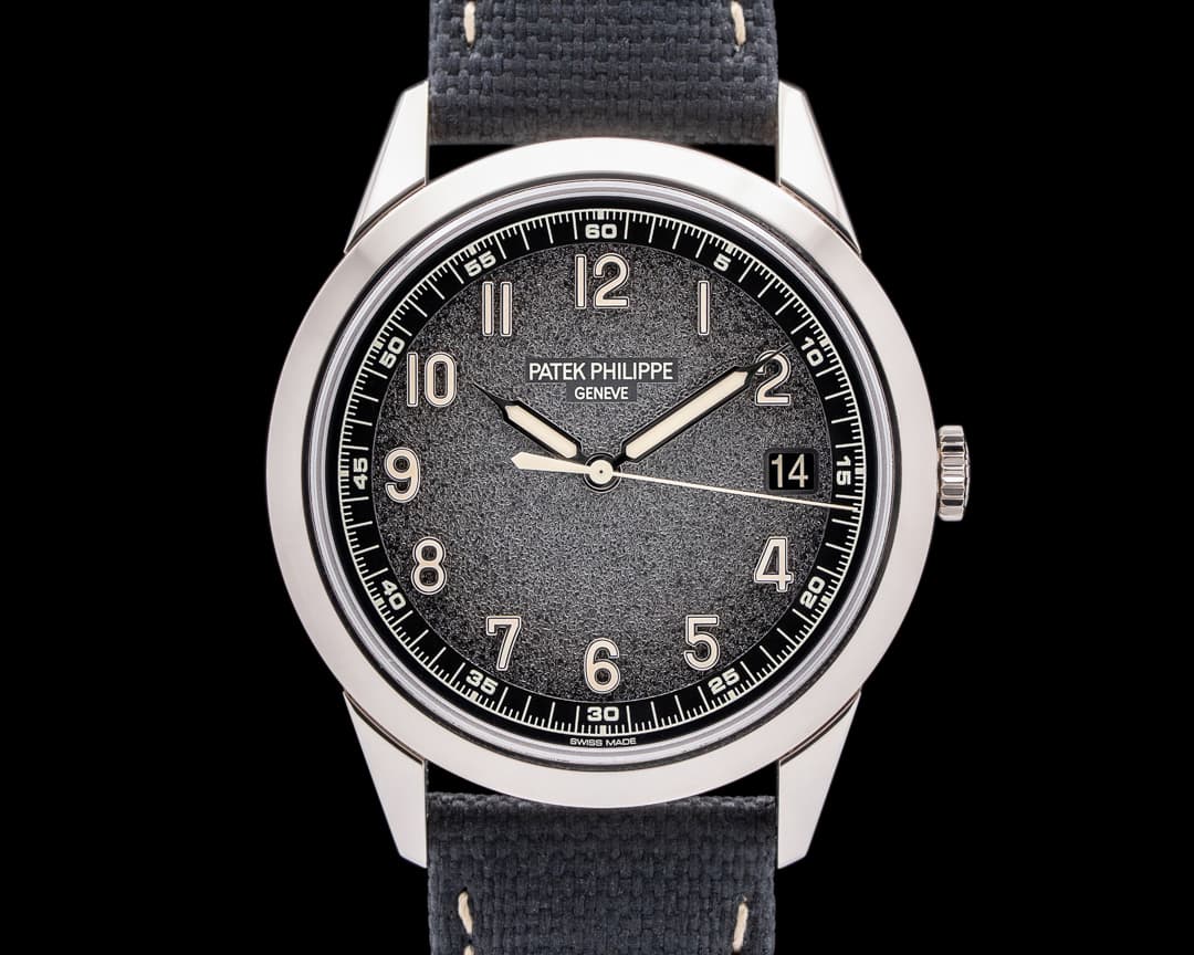 Patek Philippe Calatrava 5226G 18K White Gold Charcoal Gray Dial