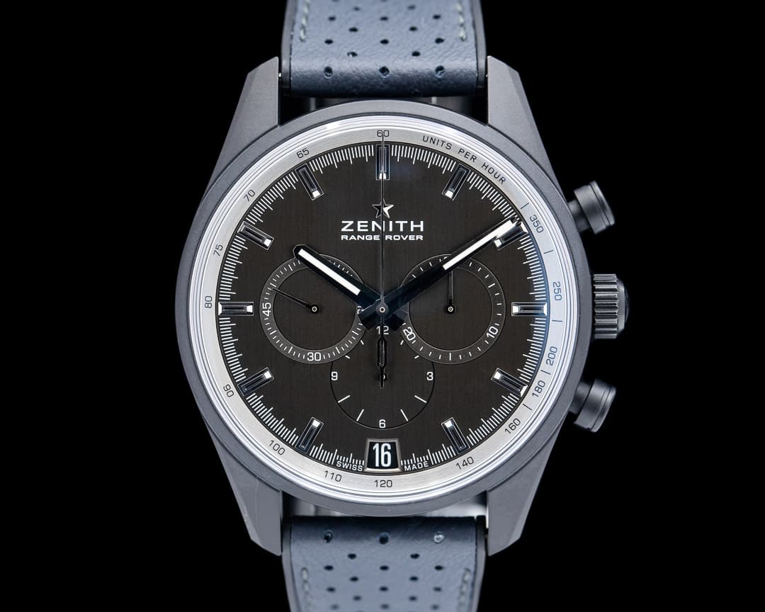 Zenith Chronomaster El Primero "Range Rover" Black Dial LIMITED