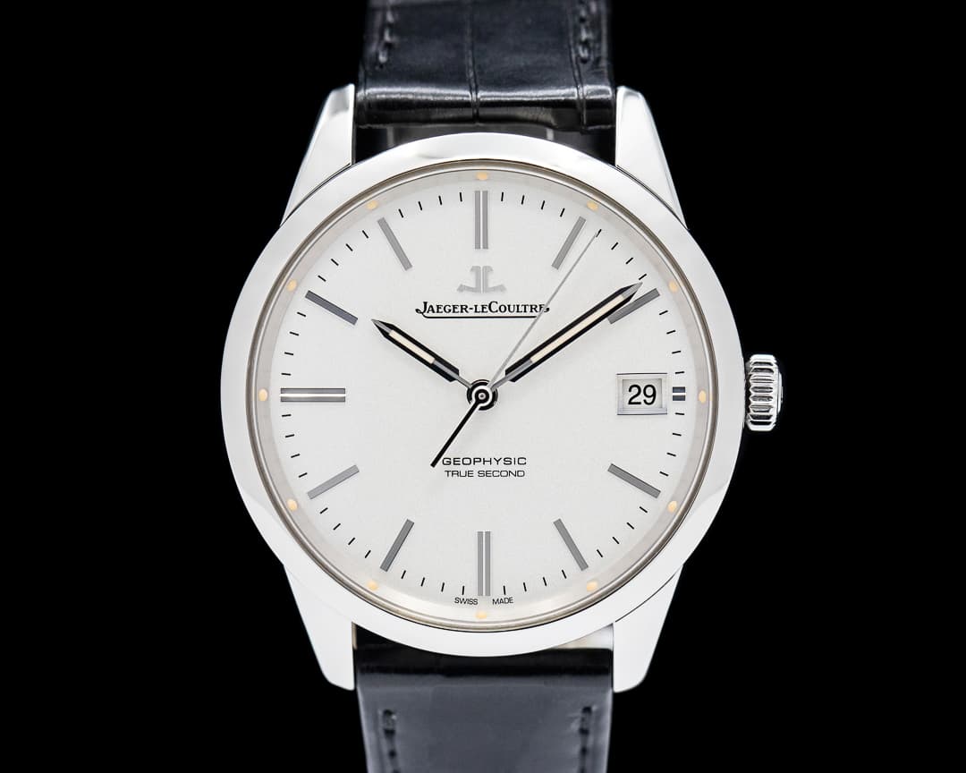 Jaeger LeCoultre Geophysic True Second SS Silver Dial