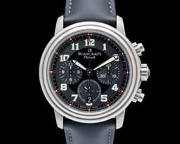 Leman Flyback Chronograph Titanium Black Dial