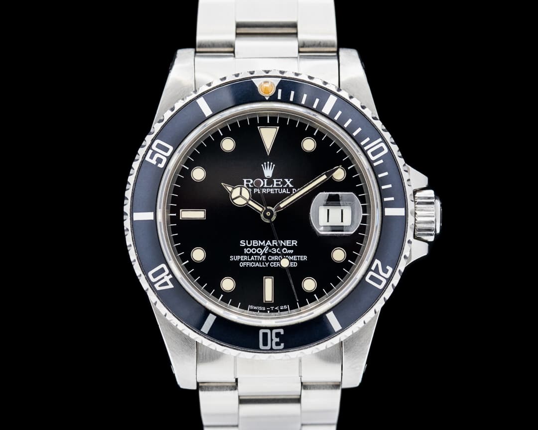 Rolex Submariner 16800 SS Spider Dial