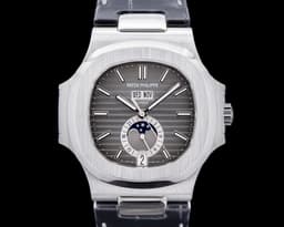 Nautilus Annual Calendar 5726 Moonphase SS Gray Dial