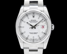 Datejust 36 SS White Dial