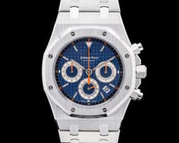 Royal Oak 26300ST Chronograph SS Blue Dial