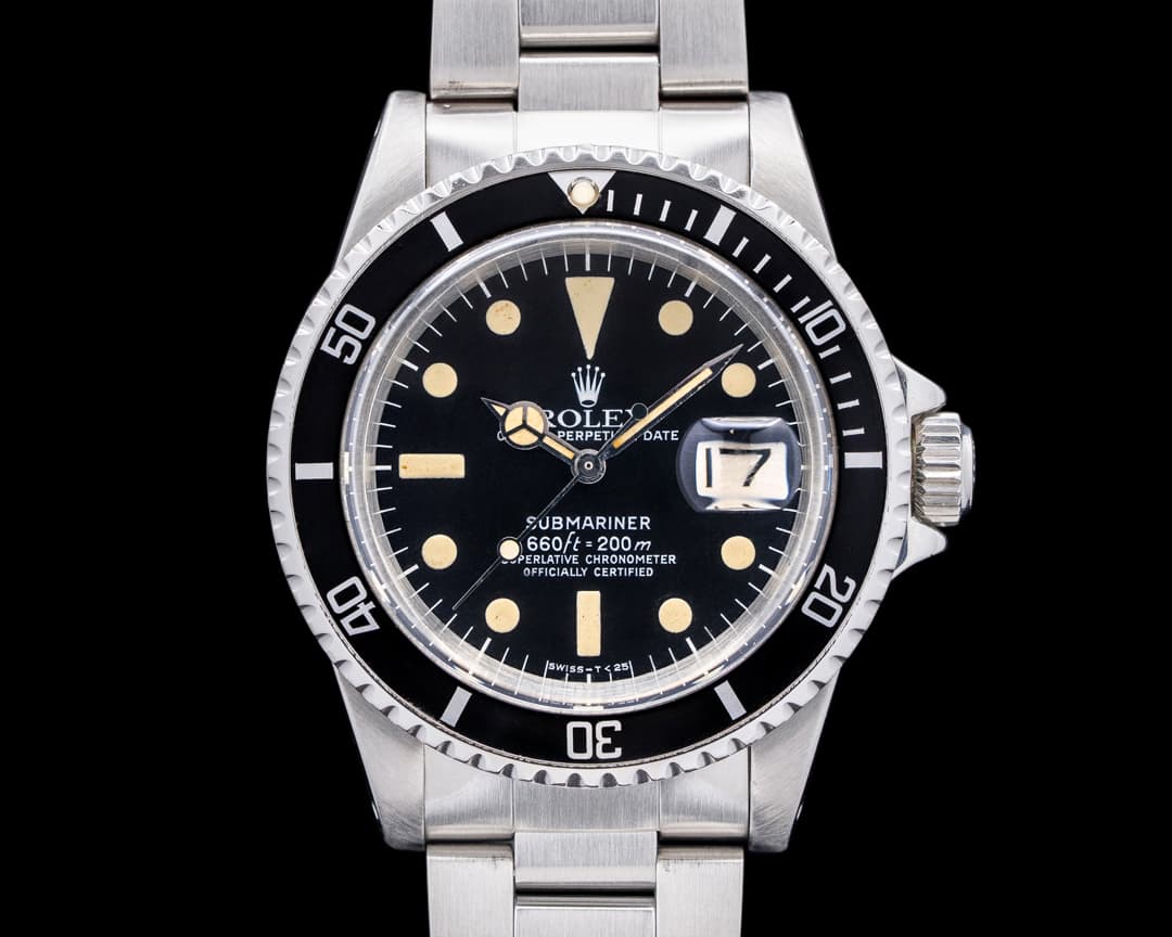Rolex Submariner 1680 Matte Dial SS FULL SET 1979
