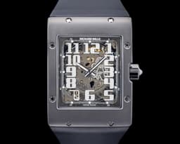 RM016 AL Titanium Automatic Winding Extra Flat Skeleton Dial